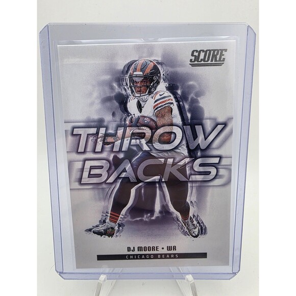 Other - 2025 Panini Score THROWBACKS #20 DJ Moore Chicago Bears NM Football Card
